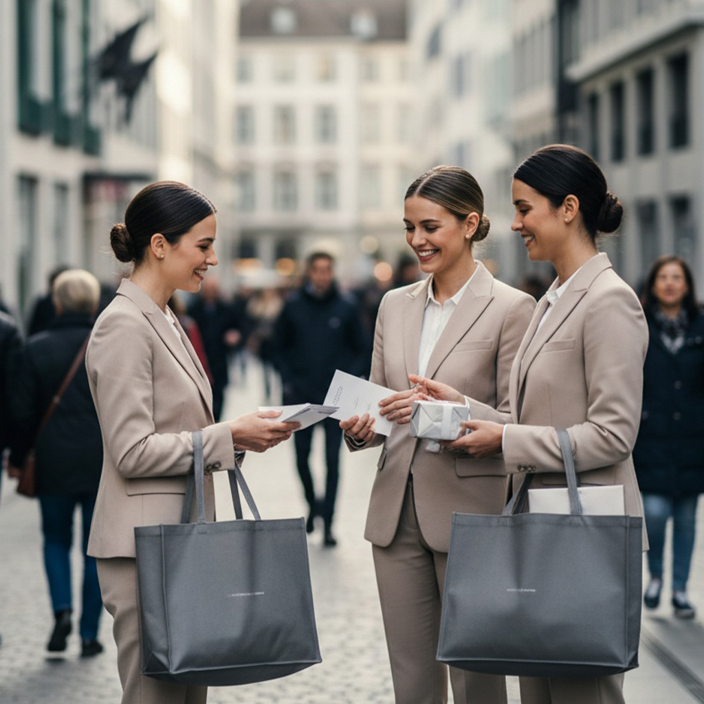 Distribution de goodies et street marketing en Suisse - Molotov Events